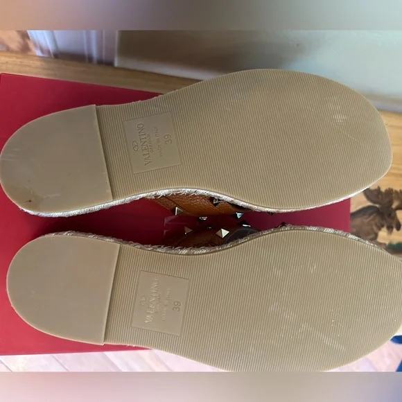Valentino Espadrilles flat brown - never worn - Picture 4 of 7